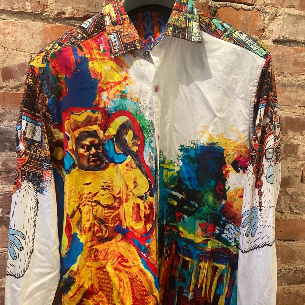Robert Graham LIMITED EDITION Long Sleeve Button Down M